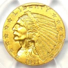 1911-D Indian Gold Quarter Eagle $2.50 Coin Strong D - Certified PCGS AU Details