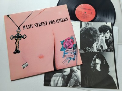 MANIC STREET PREACHERS - Generation Terrorists 1992 ALT HARD ROCK GLAM Inner LP