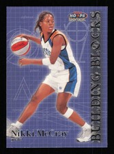 1999 Hoops WNBA Building Blocks #7 Nikki McCray Basketball NM-MT