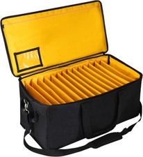 DJ Cable Organiser Bag with Adjustable Dividers – Gig Sound Equipment Gear Case