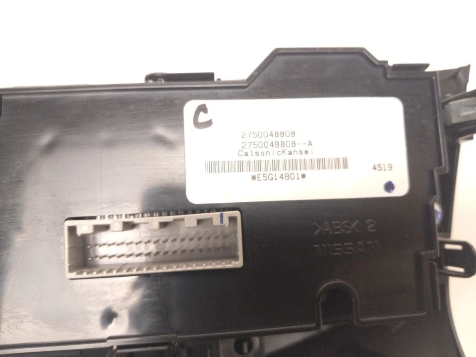 TEMPERATURE CONTROL FOR NISSAN ROGUE 2014 - 2016 - Image 3 of 4