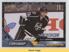 2016-17 Upper Deck Compendium Rookies Blue Kevin Gravel #869 Rookie RC READ 0a4
