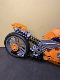 LEGO Hero Factory - 7158 Furno Bike COMPLETE w/ Zamor Spheres - 2010 Retired