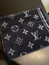 Original Louis Vuitton Strandhandtuch schwarz...