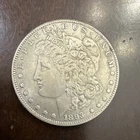 Morgan 1893 $1 One Dollar United States Coin Circulated Uncertified