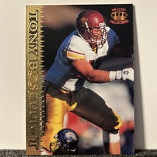 Tony Boselli 1995 Pacific #19 Jacksonville Jaguars Rookie Football Card. rookie card picture