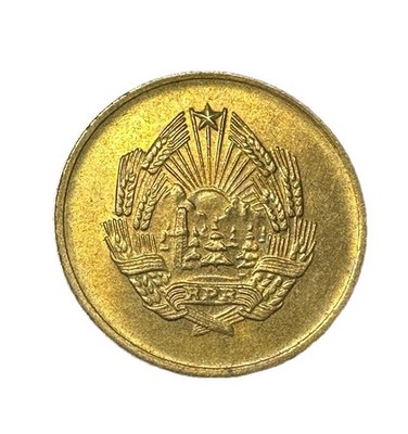 Romania 1953 -  3 Bani -  Super High Grade AU/UNC Luster Scarce Coin KM# 82.2