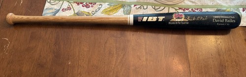 Buck O'Neil signed Baseball Bat 1999 IBT Heavy Hitters Club Kansas City MO - Picture 3 of 3