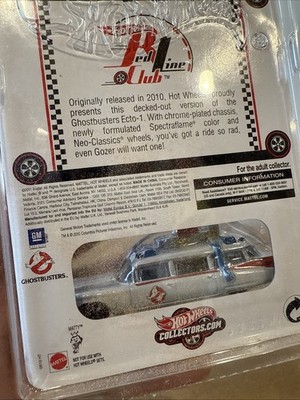 レア　ホットウィール　RLC　ゴーストバスターズ　エクト1 Amazon.com: Hot Wheels Real Riders Ghostbusters Classic ECTO-1 Die
