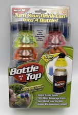 Bottle Top (set of 12) As Seen On TV: Turn Your Can Into A Bottle, Sealed
