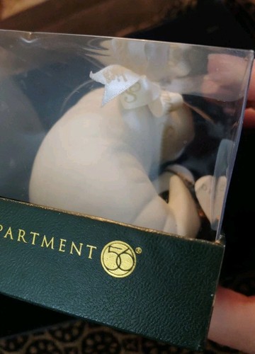 Dept 56 Snowbabies "FROSTY FROLIC FRIENDS" Bisque Ornament Walruses #68950 New - Picture 10 of 10