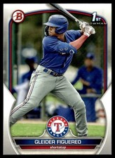 2023 Bowman Prospects Gleider Figuereo Texas Rangers #BP-59