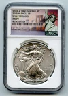 2015 W American Silver Eagle Early Releases MS 70 NGC - GC572