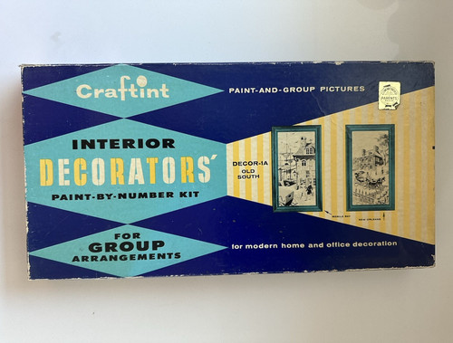 Craftint Interior Decorators Paint-by-Number Kit - New Orleans
