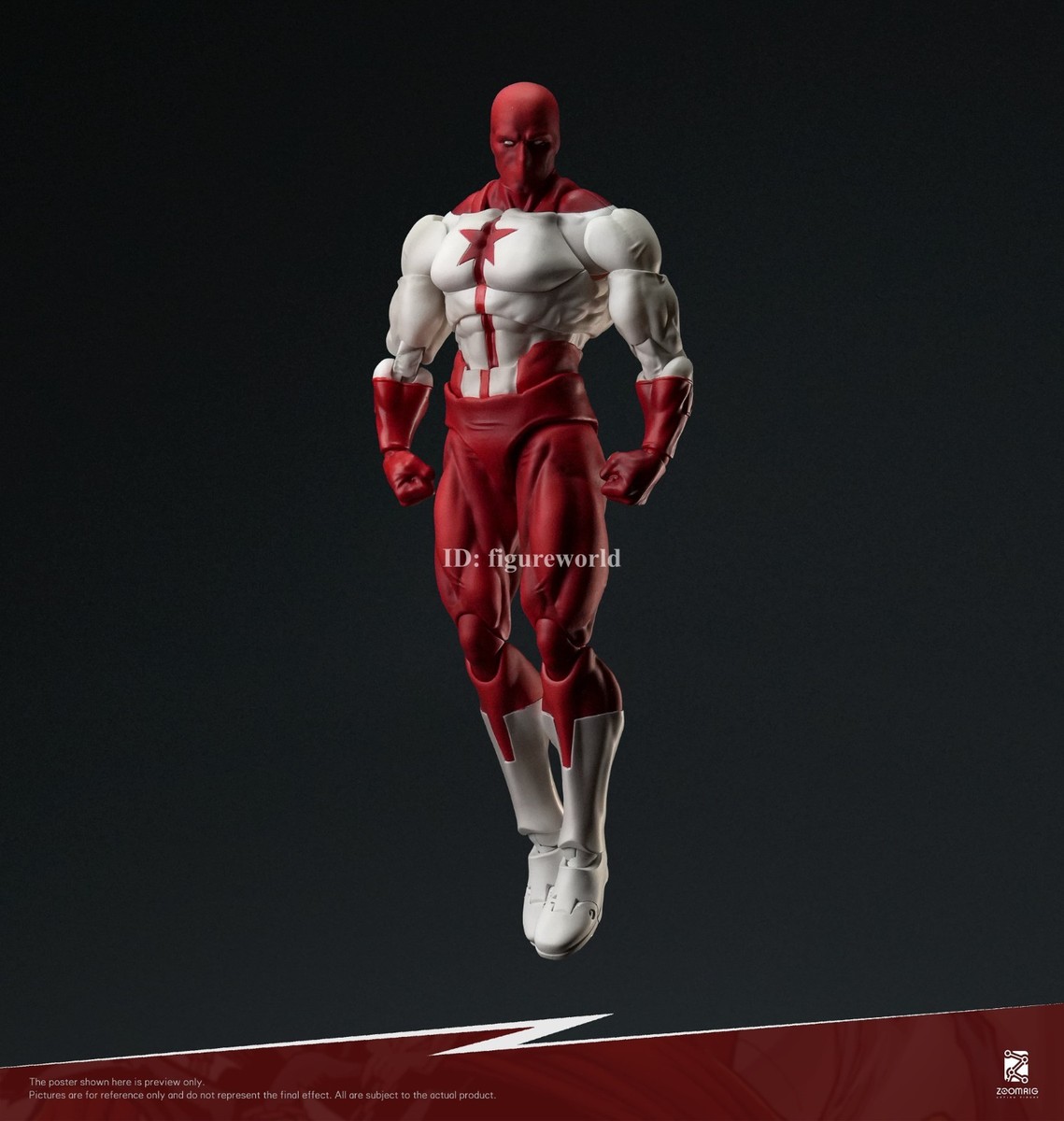 イナズマン　hero action figure Pre-order ZOOMRIG ZR-001 1/12 Superhero Omniman Nolan Grayson