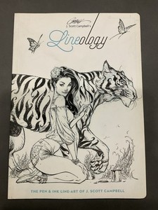 J. Scott Campbell Lineology: Pen & Ink Line-Art Art Book 2021 Softcover