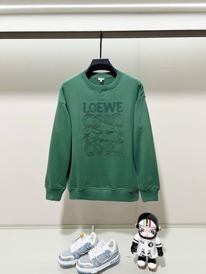 NWT LW Coach  Men's Green sweatshirt embroidered Hoodie Cotton Coach