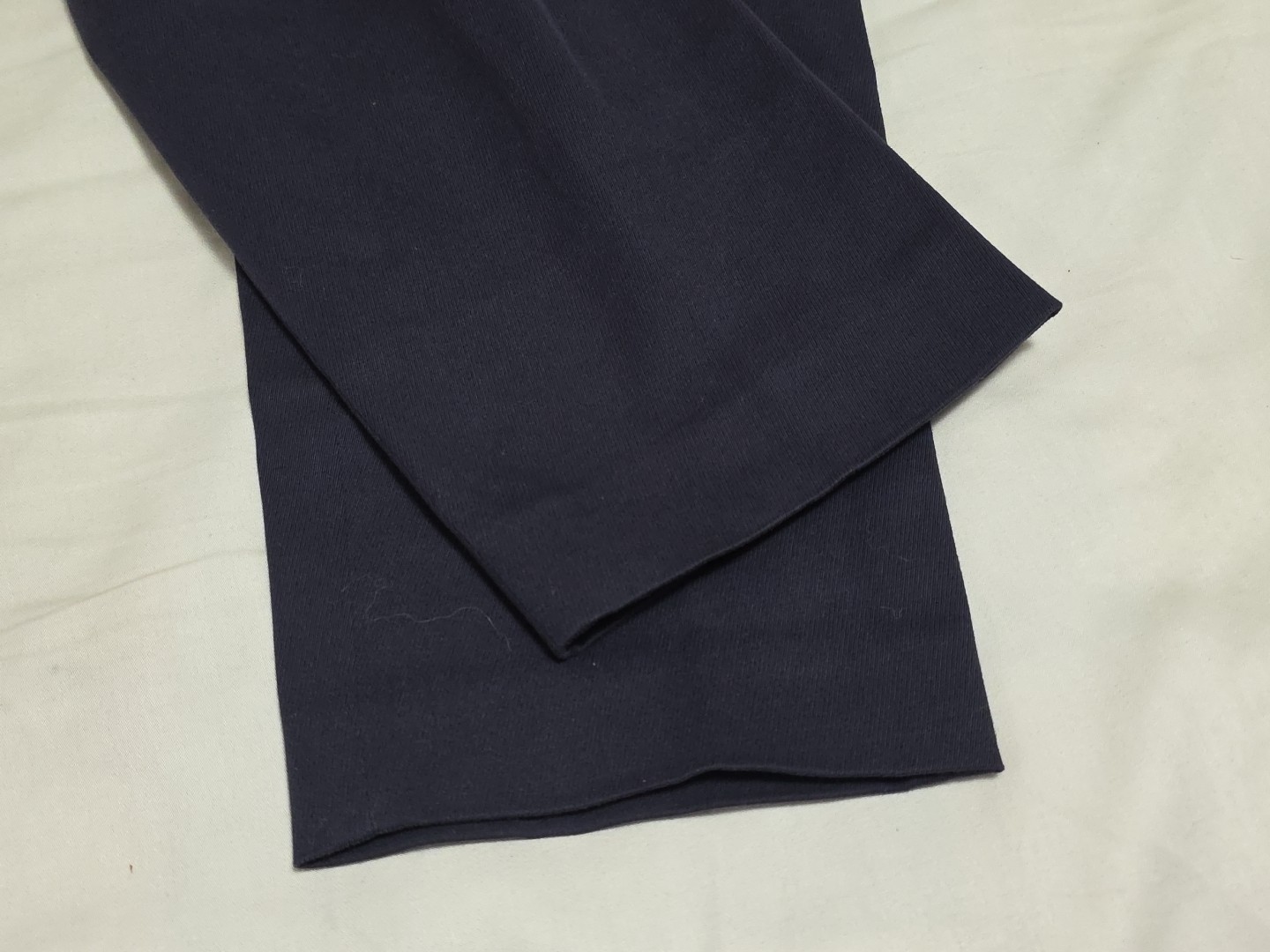 Loro Piana Italy Women's Navy Blue Luxury Dress Chino Pants SZ 46 W34×L29