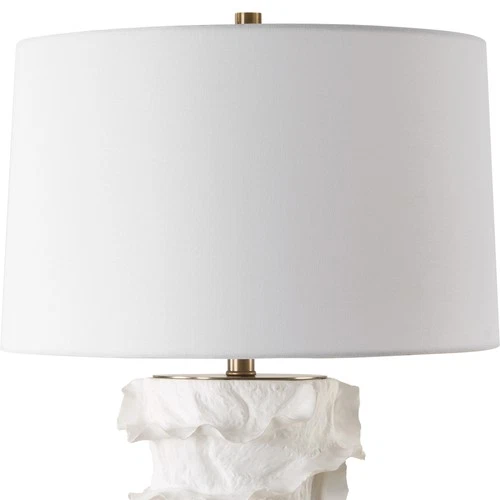 Uttermost 30295-1 Wisp 33" Tall Buffet Table Lamp - Wisp White - Picture 2 of 6