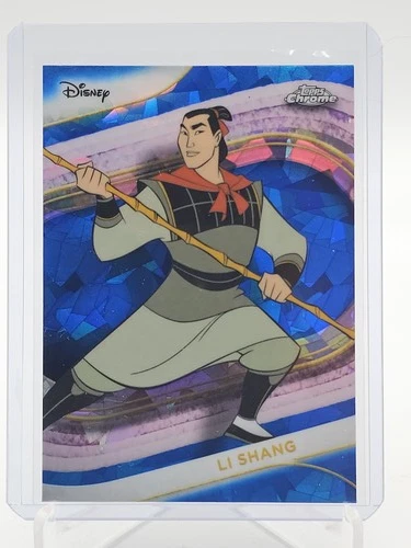 LI SHANG 2025 TOPPS CHROME DISNEY SAPPHIRE REFRACTOR #41 Q6075