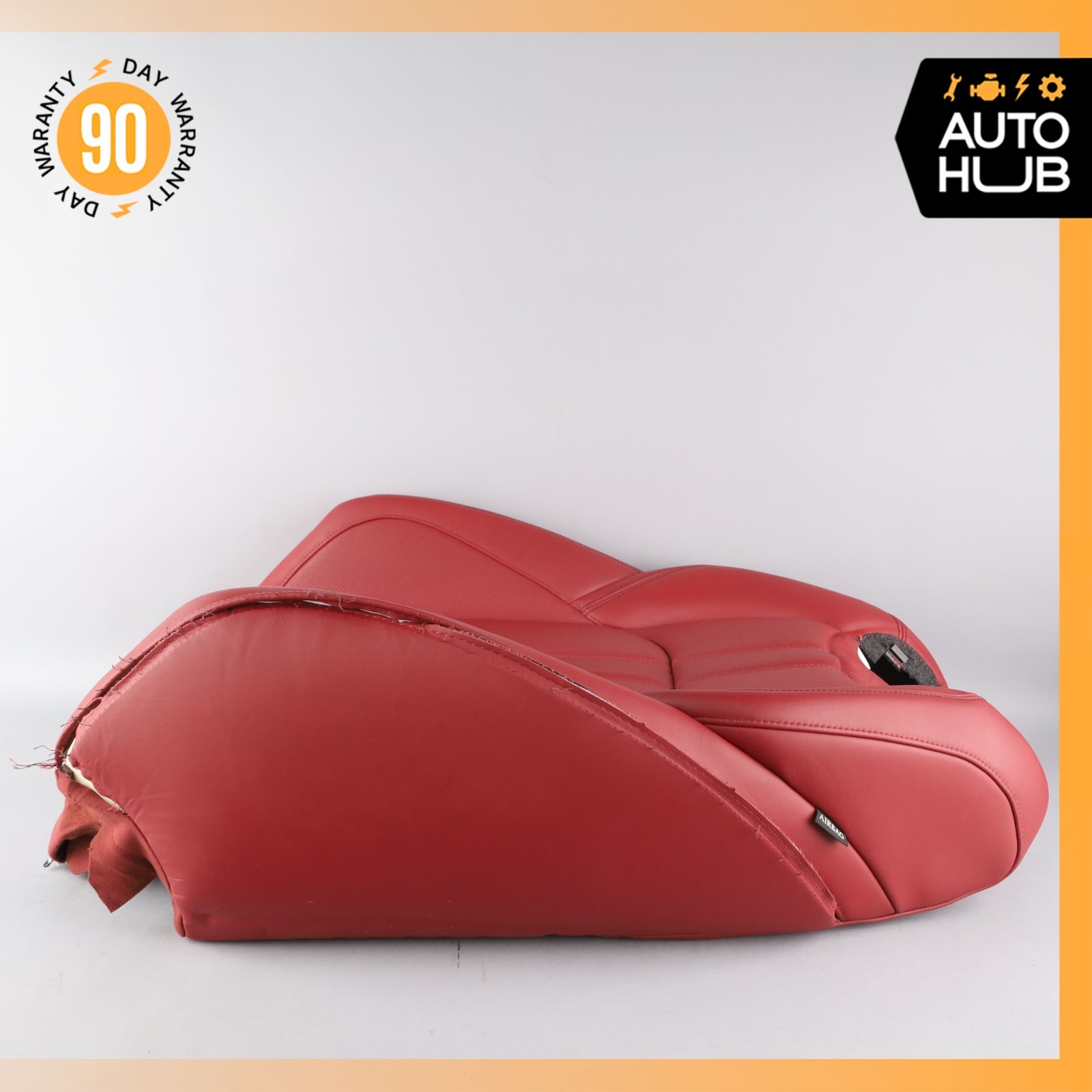 17-24 Maserati Levante M161 Sport Front Left Top Upper Seat Cushion Red OEM 35k