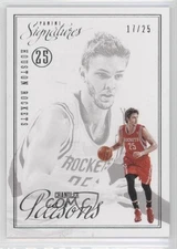 2012-13 Panini Signatures Rookies 17/25 Chandler Parsons #61 RC 1u6