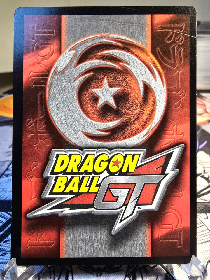 DBZ CCG DRAGON BALL Z GT GOKU THE SS4 BATTLER LV4 #119 LIMITED FLAT FOIL NM/DM - Image 2 of 3