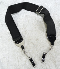 2" Wide Unbranded Woven Adjustable Camera Strap With Elastic Film Roll Holders