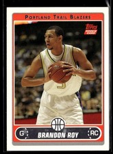 2006-07 Topps #246a Brandon Roy University of Washington uniform