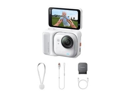 Insta360 GO Ultra, Standard Bundle, Arctic White