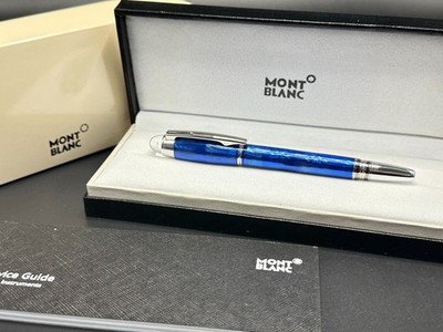 New/Montblanc/Starwalker-Cool- Blue Rollerball Pen/ | eBay