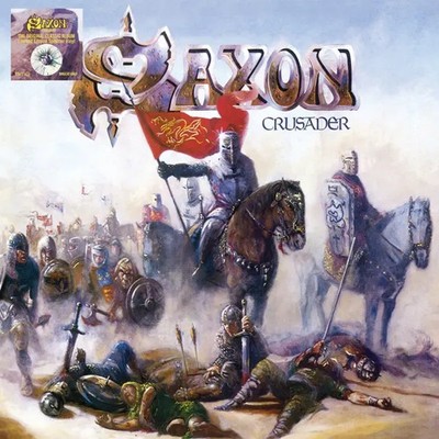 Crusader (Limited Edition) (White, Black & Blue Splatter Vinyl) | Saxon | 2018