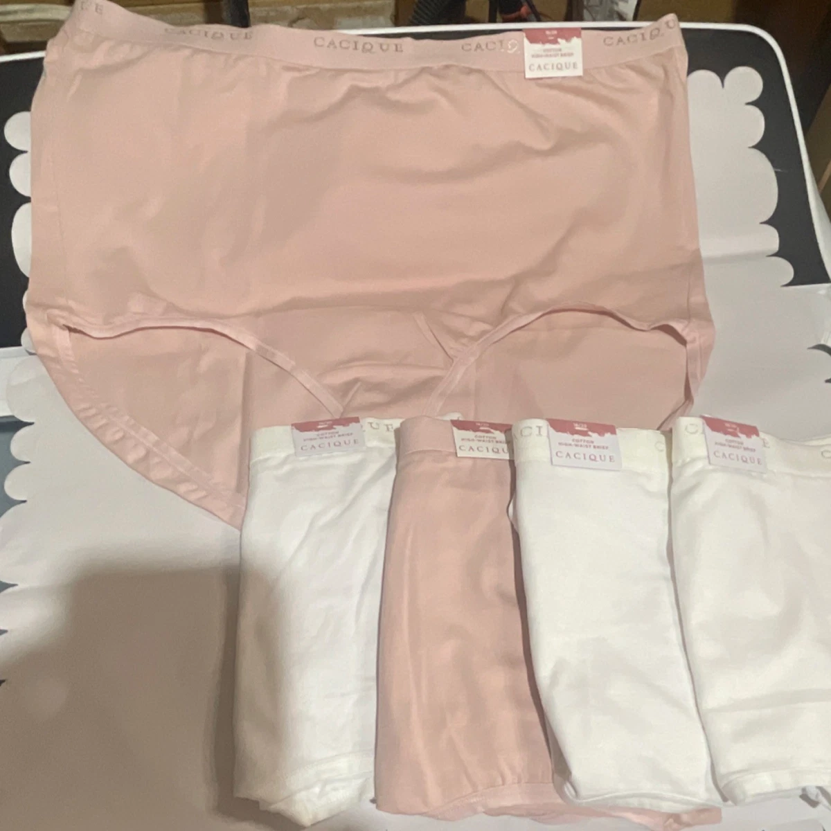   Cheeky Pink “Set” Nylon Pink Brief Panties for Women for sale | eBay