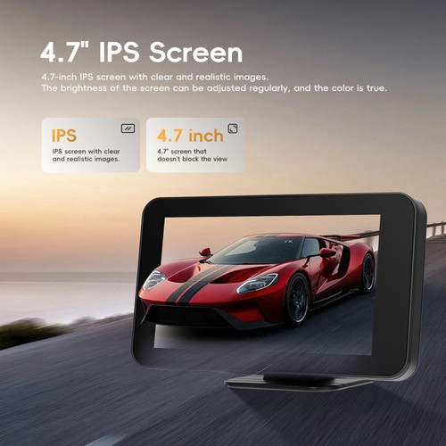 4.7" Zoll Tragbarer Apple CarPlay und Android Auto Wireless Display Autoradio - Bild 4 von 24