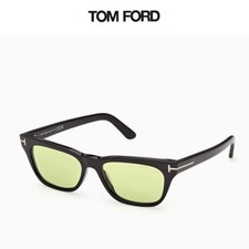 TOM FORD TF1362 Black Frame Yellow Lens Sunglasses, Size: 53  16-145, Unisex