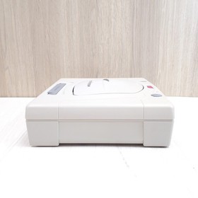 Sega Saturn console Japan white bundle with 3 games & memory NTSC-J tested