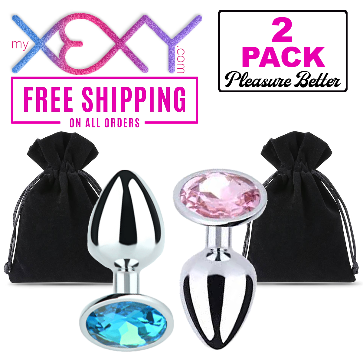 Anal Plug 2-Pack | His & Hers Mens Womens Adult Sex Toy XEXY Butt Plug Couples | eBay Anal Plug 2-Pack | His & Hers Mens Womens Adult Sex Toy XEXY Butt Plug Couples | eBay