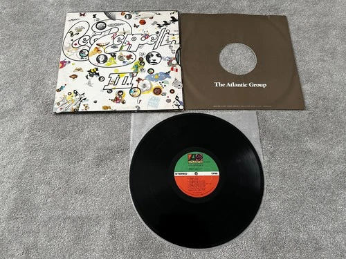LED ZEPPELIN III 3 / EX US PRESSWELL REPRESS 12" LP SD 19128 ULTRASONIC CLEANED