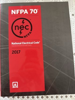 NFPA 70 National Electrical Code 2017 Edition Paperback FREE SHIPPING