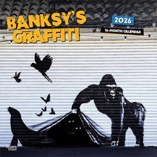 Banksy's Graffiti Calendar 2026 - Art - Month To View