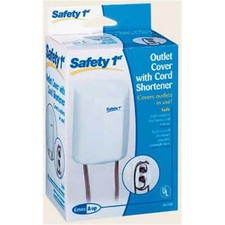 Safety 1st Juvenile Outlet Cover With Cord Shortener 48308