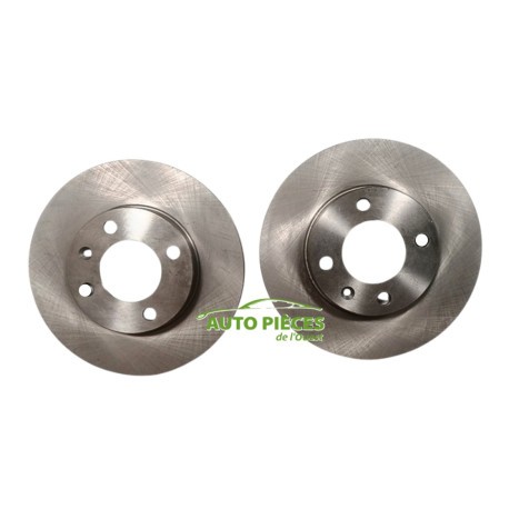 Disques de frein Valeo 186246 ventilés anti-vibration Audi 80