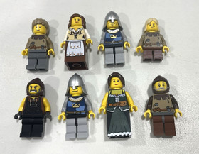 LEGO Medieval Market Village 100% with Manuals, no box - 2009