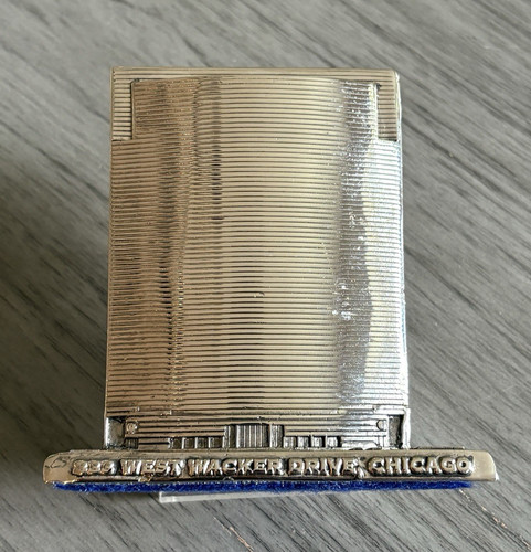 Microcosms 333 W. Wacker Dr (Chicago) Architectural Building Replica Collectible