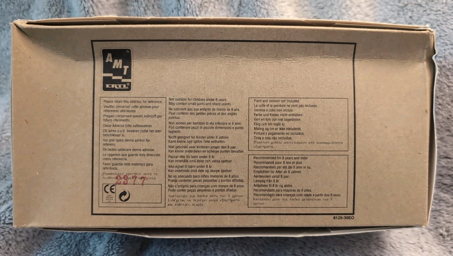 AMT Scale Model No. 8125 3in1 Customizing Boat Kit  Chris-Craft Runabout