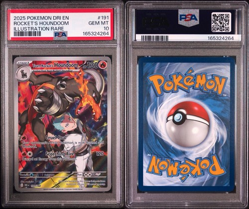 Team Rocket's Houndoom graded PSA 10 for sale on eBay