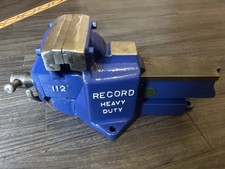 Record No 112p Vintage Heavy Duty Quick Release Engineering Bench Vice