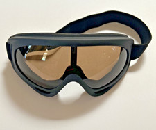 Ski Goggles In Black With Tinted Lens And Adjustable Strap