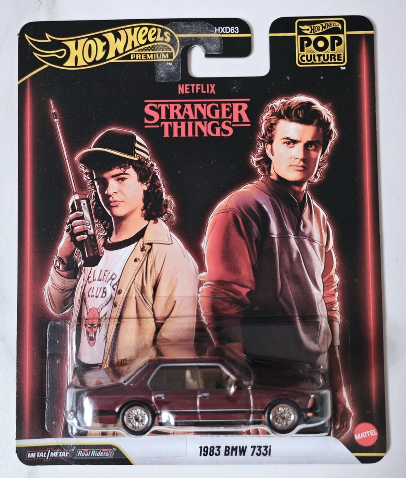 HOT WHEELS PREMIUM - 2025 POP CULTURE 1963 BMW 733i - NETFLIX STRANGER THINGS