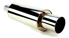 Hks 34002-ak007 Universal Stainless Hi-power Muffle 2.5 Inlet Hks 34002-ak007 Universal Stainless Hi-power Muffle 2.5 Inlet